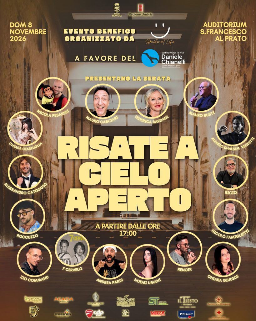 Locandina Risate A Cielo Aperto – 3ª Edizione