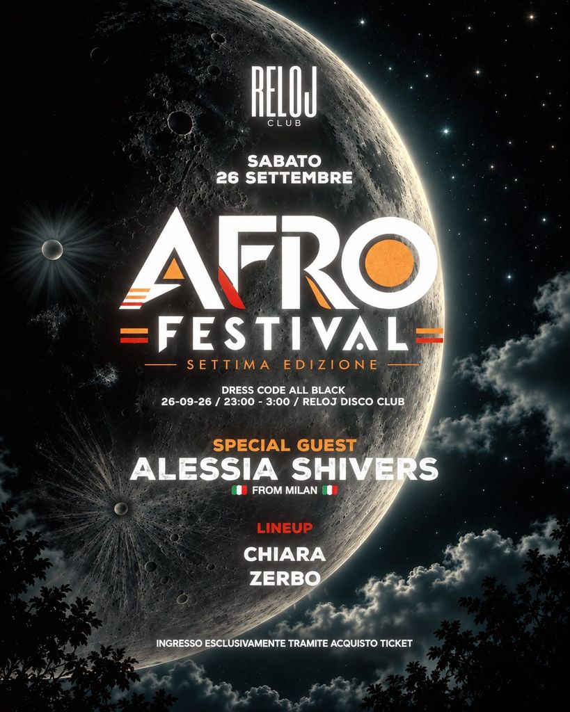 Locandina Afro Festival