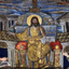 Santa Pudenziana: decorazioni del catino absidale.